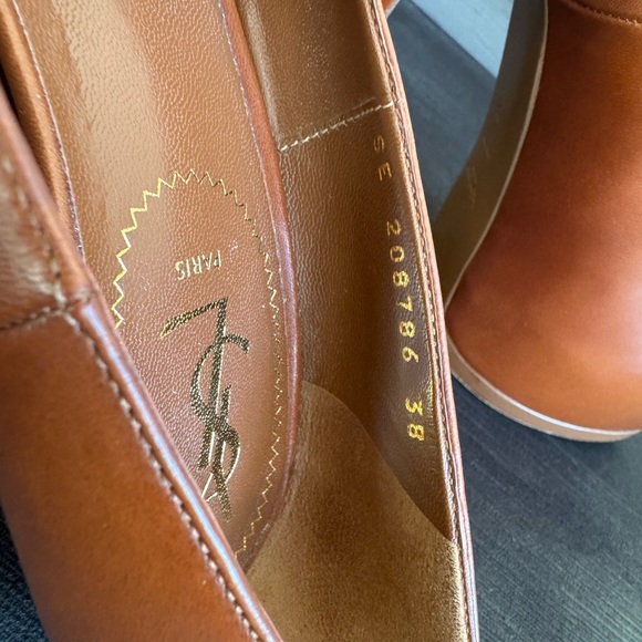 Yves Saint Laurent Tan High Heels - Picture 7 of 11